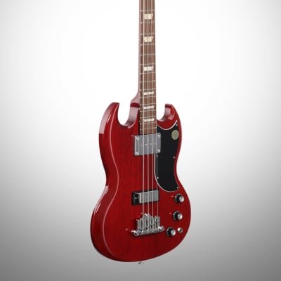Gibson SG Standard Electric Bass (with Case), Heritage Cherry image 4