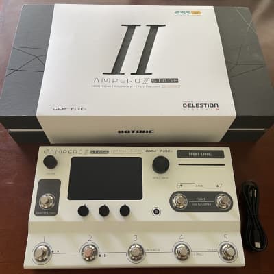 Hotone Ampero II Stage 2024 - White | Reverb