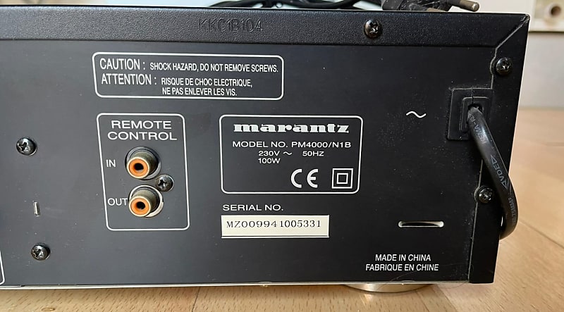 Marantz PM4000 Black | Reverb