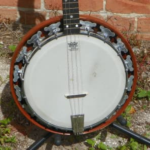 Vintage GH&S George Houghton and Son Tenor Banjo Made in Britain image 2