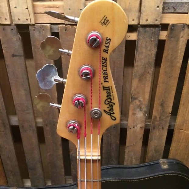 Aria Pro2 PRECISE BASS サンバースト 4弦 AriaProII RSB-42AR/5 SBL 5弦ベース初心者12点セット 【Fender