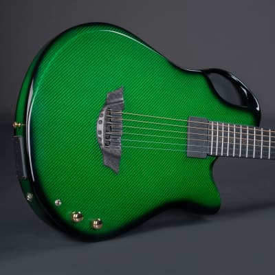Emerald X10 Slimline | Carbon Fiber Hybrid Electric/Acoustic Guitar image 7