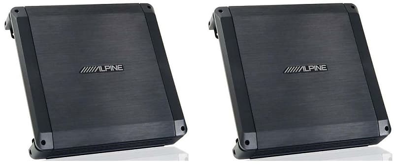 2 Alpine BBX-T600<br/> 600W Max BBX Series 2-ohm Stable 2 Channel Class A/B Amplifier image 1