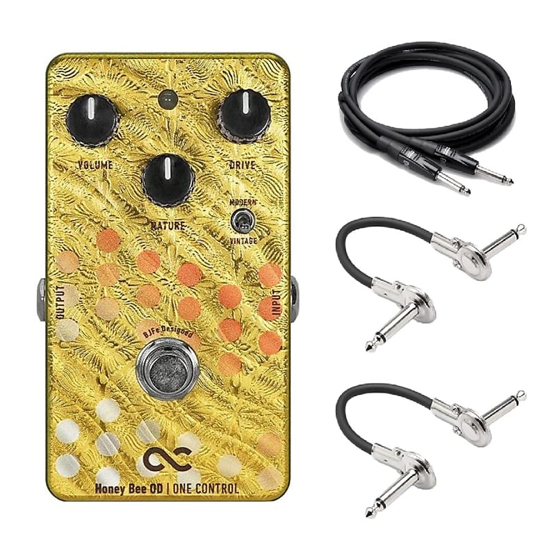 New One Control Honey Bee Overdrive Guitar Effects Pedal