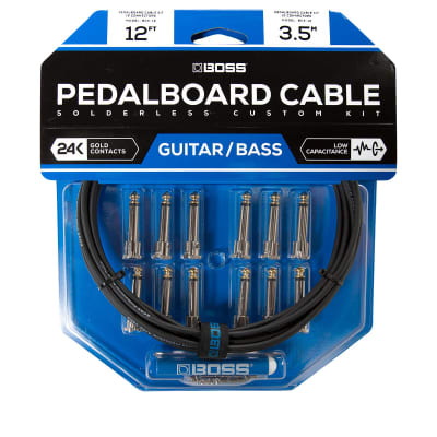 Boss BCK-12 Solderless Pedalboard Cable Kit for sale