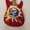 Fender 30th Anniversary Screamadelica Stratocaster 2022 - Blue Screamadelica Art & Red Yellow