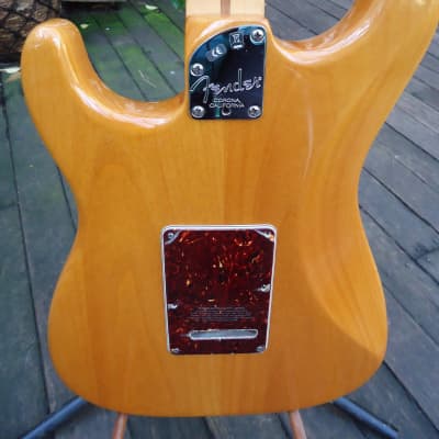 Fender STRATOCASTER DELUXE 2010 - Amber image 9