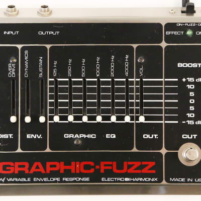 Electro-Harmonix Graphic Fuzz EQ / Distortion / Sustainer