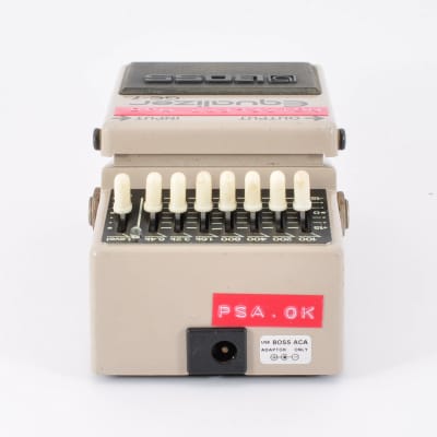 Boss GE-7 Modified Noiseless Equalizer PSA.OK Made In Taiwan 1995 Guitar Effects Pedal Used From Japan #CH09483 image 13