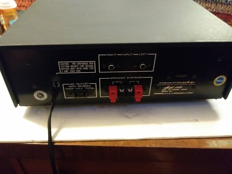 marantz 4000 アンプ Marantz 4000 Quad Pre Amp 1973-77 Silver/woodgrain | Reverb