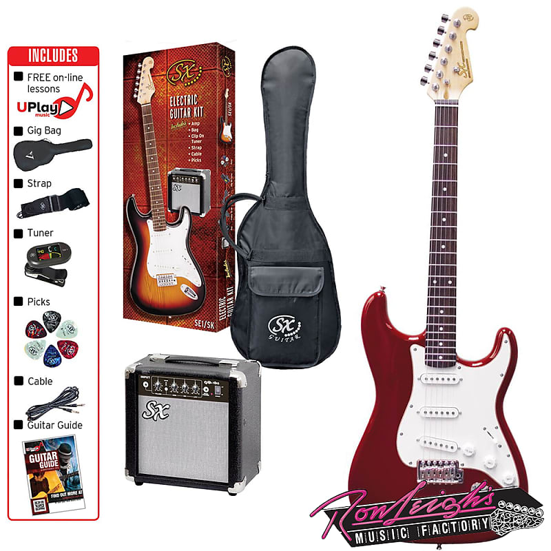 Sx electric outlet guitar kit