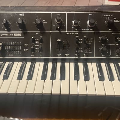 Korg 770 Analog Synthesizer 1970s - Black