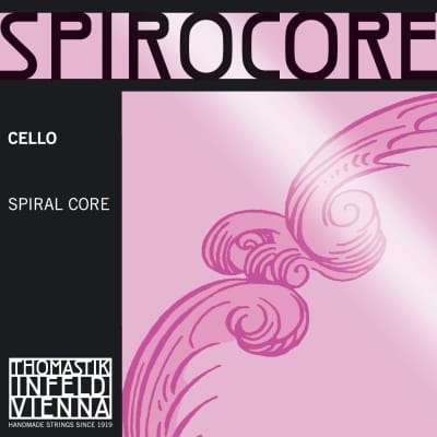 Thomastik-Infeld 3651.1 Spirocore Chrome Wound Spiral Core 4/4 Cello String - E (Medium)