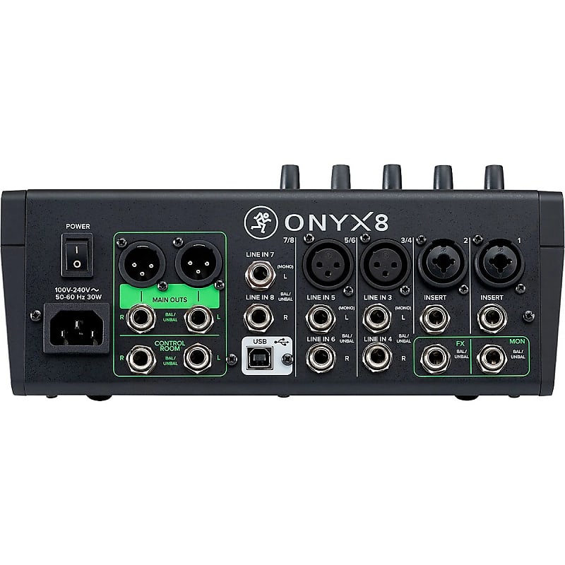 Mackie Onyx8 8-Channel Analog Mixer with Multitrack USB image 2