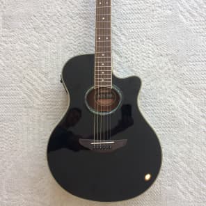 Yamaha APX700 Thinline Acoustic Electric Cutaway Guitar Reverb