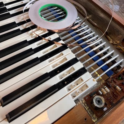 Hohner Combo Pianet with built-in transistor amp, rare model (completely restored) image 19