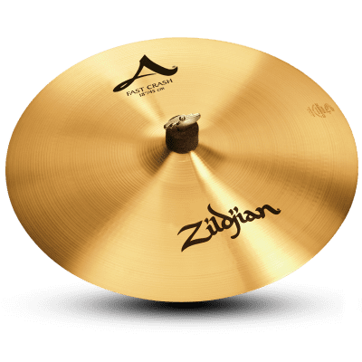 Zildjian A0268 18" A Series Fast Crash Cast Bronze Drumset Cymbal with General Volume image 2
