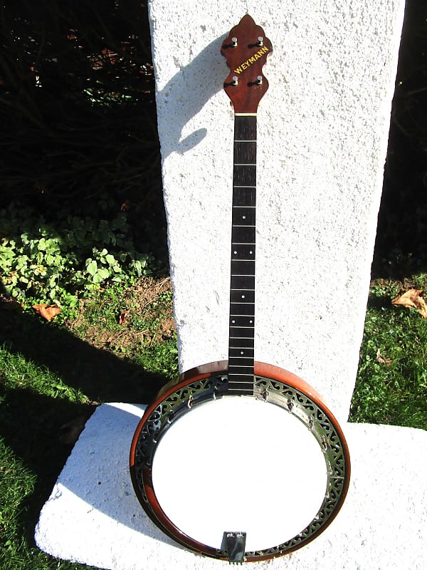 Weymann Model 50 Tenor Banjo, 1932, Tone Ring, Resonator Reverb
