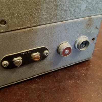 Thordarson T-31W25AX 25 Watt Tube PA Amp 6L6 T31W25AX 1950 - Black wrinkled paint image 10