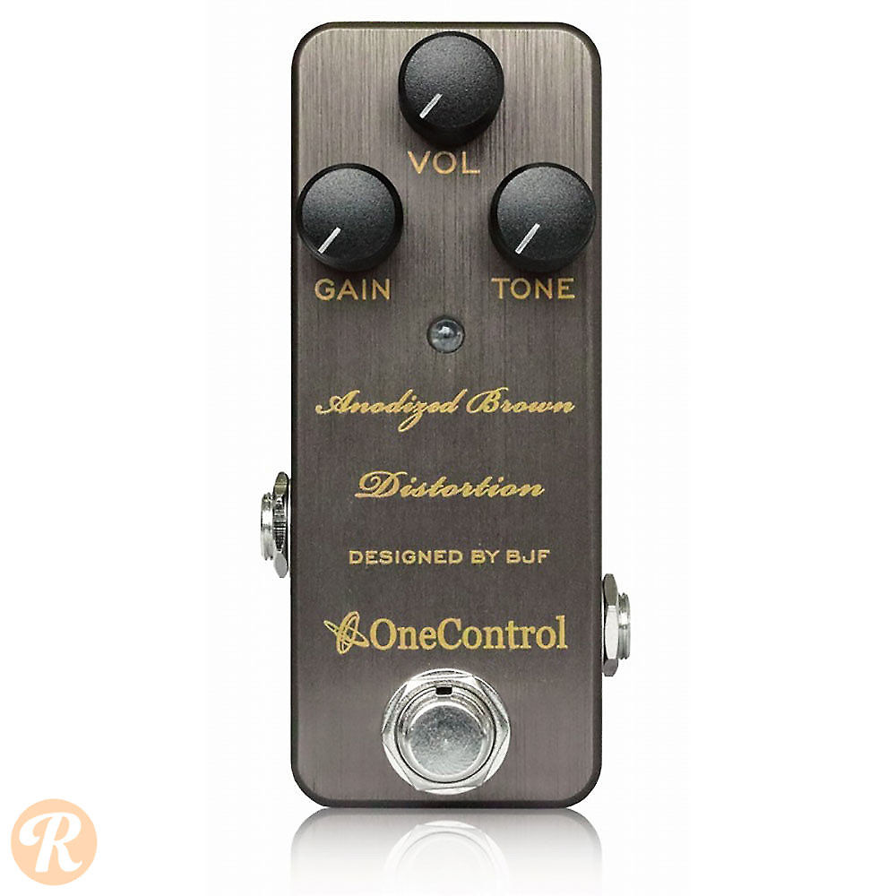 One Control Anodized Brown Distortion | Reverb