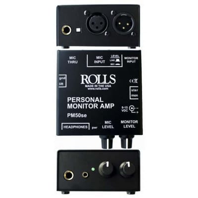 Rolls PM50se Stereo/Mono Line-Level Monitor Amplifier image 1