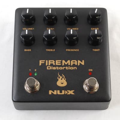 Used NUX NDS-5 Fireman Distortion Guitar Effects Pedal