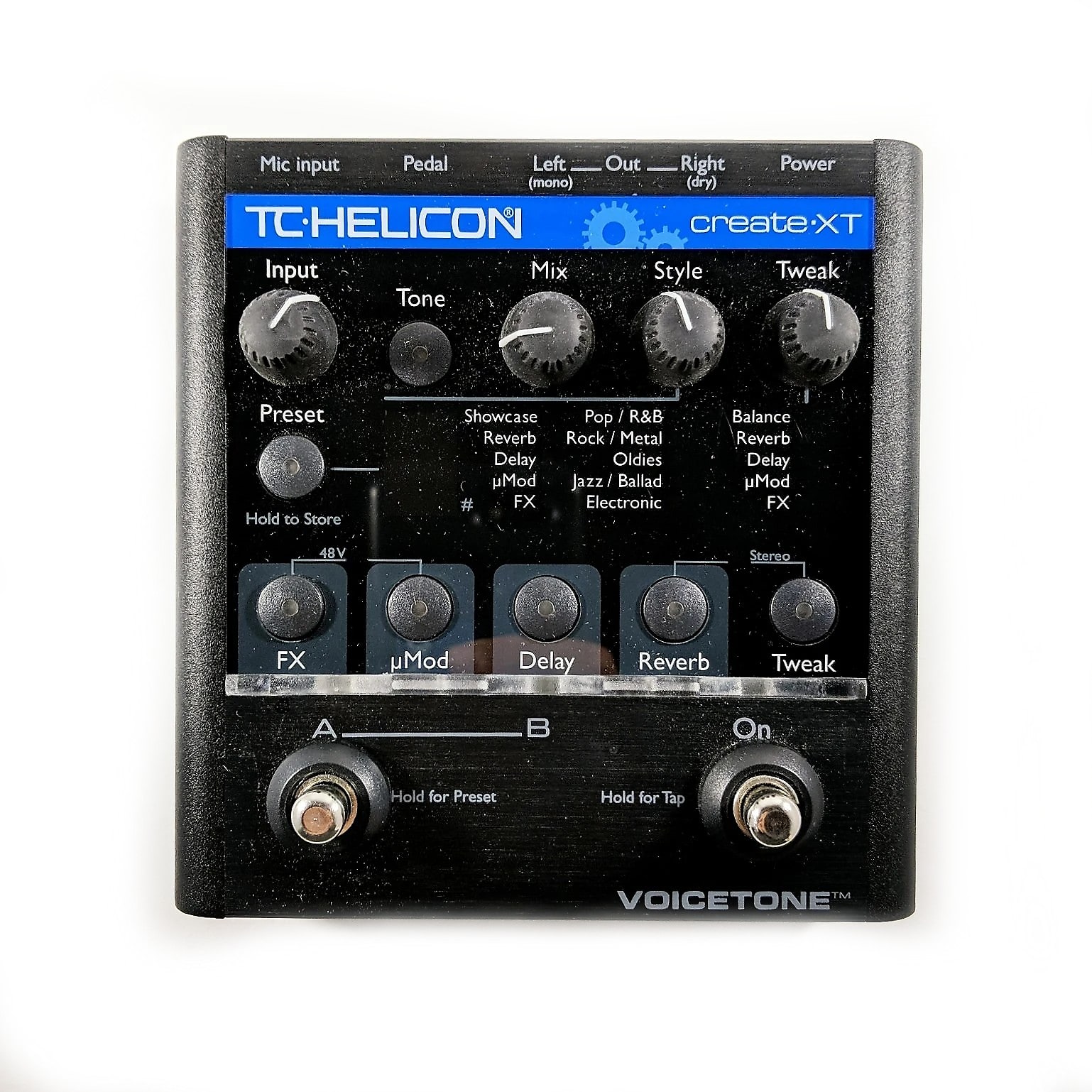 エフェクター未使用 TC-HELICON VOICETONE Create エフェクター