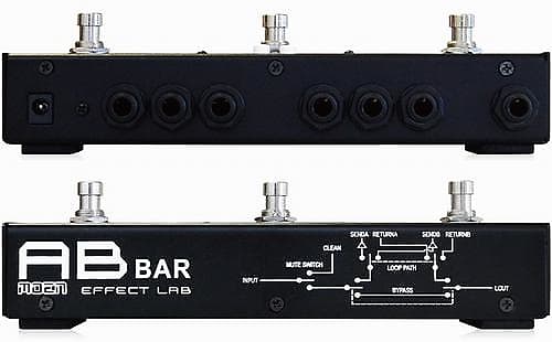 MOEN A/B BAR Guitar Signal Path LOOP System Pedal True