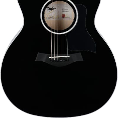 Taylor 214ce Plus Grand Auditorium Rosewood Acoustic-Electric Guitar (with Soft Case), Black image 6