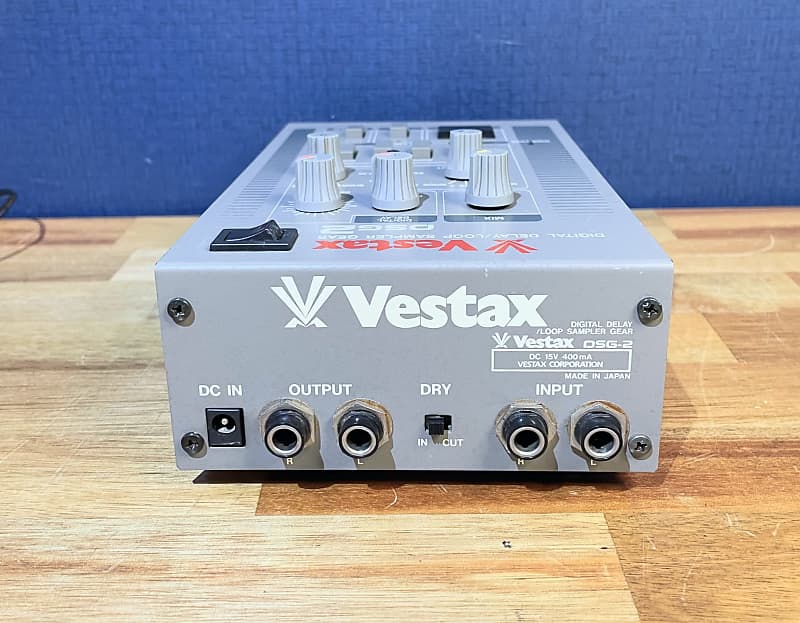 Vestax DSG-02 Lo-Fi Digital Sampling / Delay Effects Gear [Extremely Rare!]