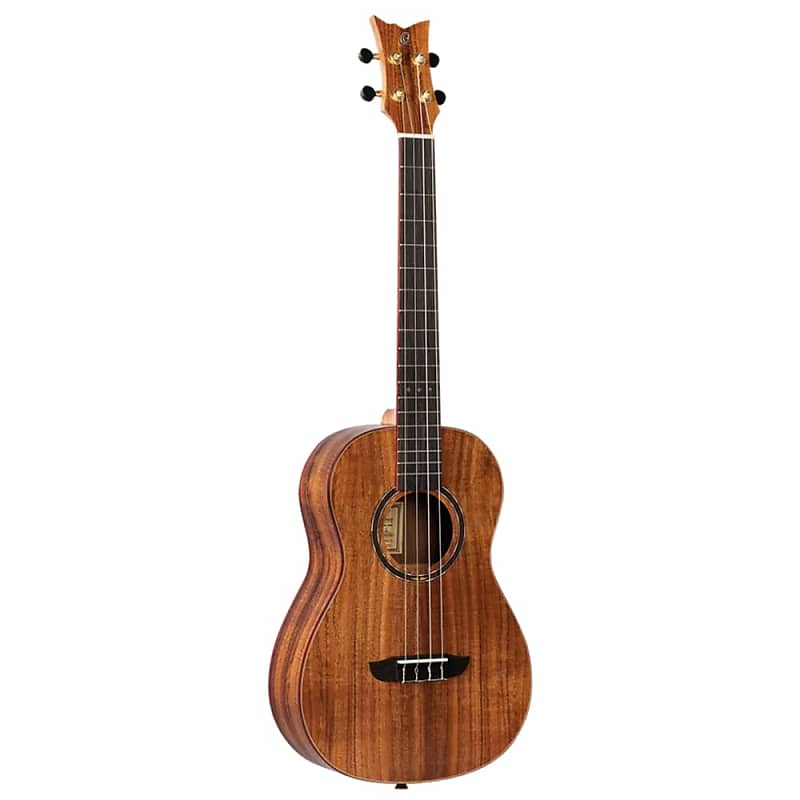 Ortega Timber Series Baritone Ukulele Solid Acacia Natural - RUACA