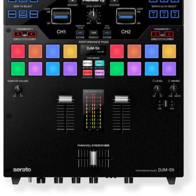 Pioneer DJ MIXER MODEL. DJM-S9. 2017年 Pioneer DJ DJM-S9 2-Channel DJ Mixer for Serato DJ