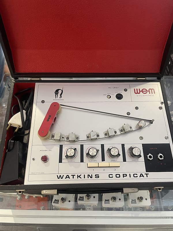 Watkins copicat プリアンプ　Foxy Sounds テープエコー Watkins 1992年製 Copicat Gold Ver 4.1 Tube Pre Amp | HOWL