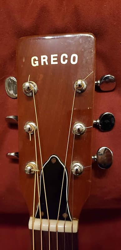 Greco F-100 Dreadnought Acoustic Guitar 1970's Japan | Reverb