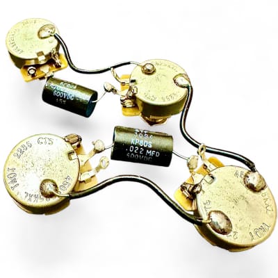 USA Gibson Bumble Bee Capacitors 2 Pack Bumblebee Caps