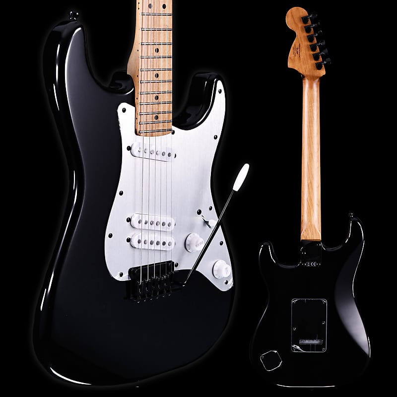 Squier Contemporary Stratocaster Spcl. Roasted Mp Fb,Silver guard,Black 7lbs 14.8oz image 1