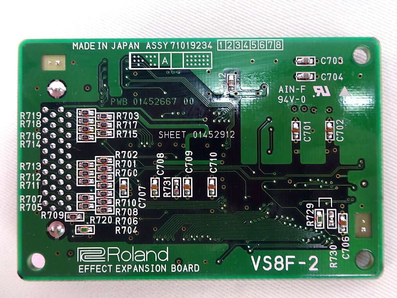 Roland VS8F-2 Effect Expansion Board for V-Studio and V-Mixer image 2