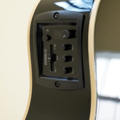 Yamaha APX600 Acoustic/Electric Guitar Black image 4