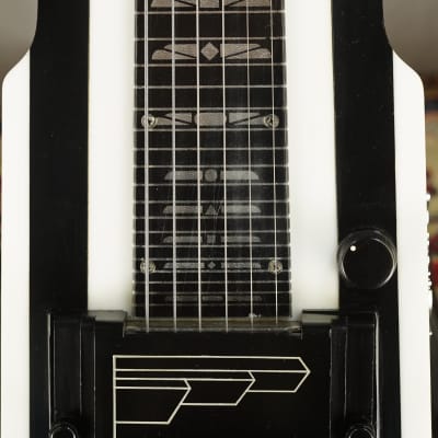 National New Yorker Lap Steel 1957 - Black with original Case image 4