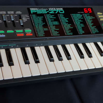 Yamaha PSS-270 Synthesizer year 1986, 2op FM synth + arranger image 5