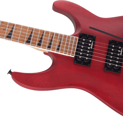Jackson  JS Series Dinky™ Arch Top JS24 DKAM, Caramelized Maple Fingerboard, Red Stain  Red Stain image 6