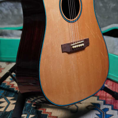 Hsienmo Autumn Bear Claws Sitka Spruce + Wild Indian Rosewood Full Solid Acoustic Guitar image 3