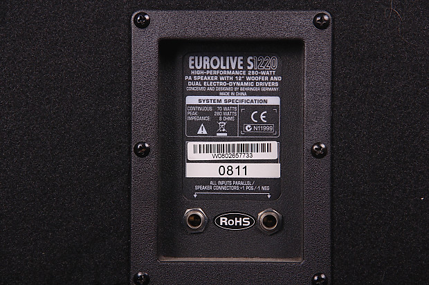 Behringer EUROLIVE S1220 12