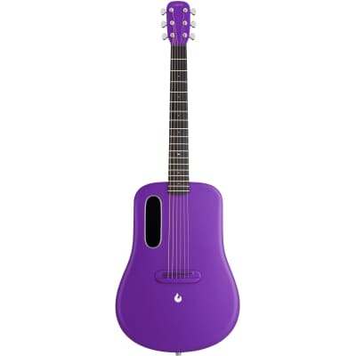 Lava Music ME 4 Carbon Fiber 36” Acoustic Electric Guitar - Purple image 2