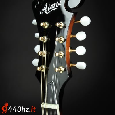Aiersi MAF010 Vintage F Style Mandolin Glossy Sunburst image 10