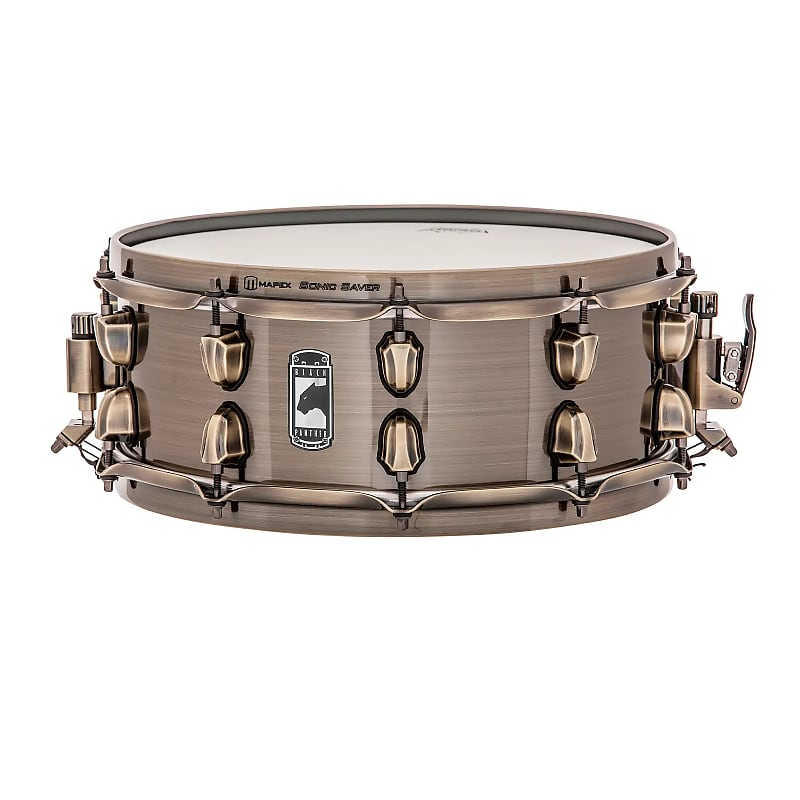 Mapex BPBR4551ZN Black Panther Brass Cat 14x5.5" Brass Snare Drum image 1