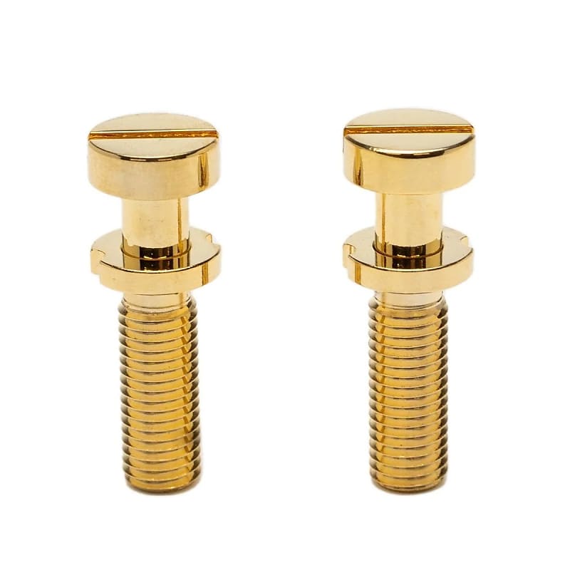 Music City Bridge Locking Studs, American Thread Gold Reverb UK
