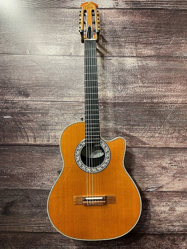 ギター ovation 1863 classic Ovation 1863 Classical Acoustic Electric Guitar (Carle Place
