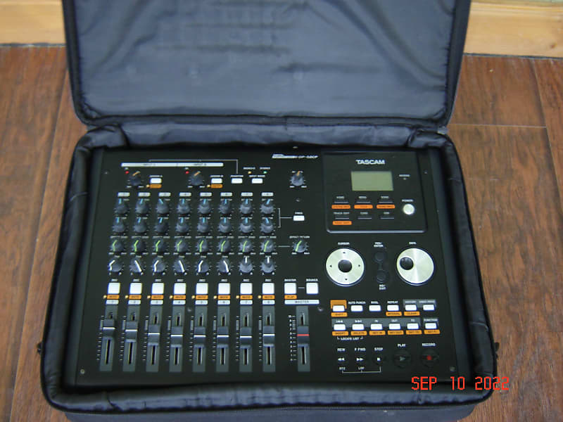 TASCAM DP-02 CF w Case ! Digital Portastudio 8-Track Recorder | Reverb