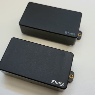 EMG 81 & 60 Set - Brushed Black Chrome | Reverb